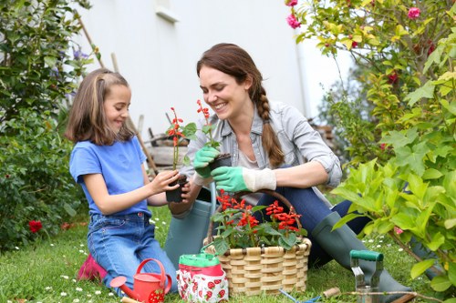 Beautiful garden in Nunawading with vibrant flowers and lush greenery