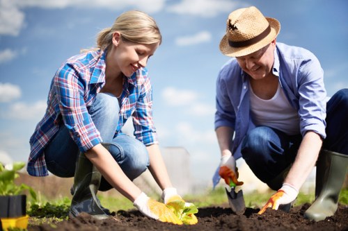 Grace Gardeners providing comprehensive lawn care services