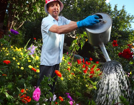 Beautiful well-maintained garden by Grace Gardeners